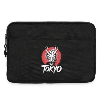 Tokyo Dragon Shirt Japan Samurai Style Streetwear - Laptop bag 13" - black - Front