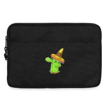 Éponge la chemise mexicaine Cactus - Sacoche pour ordinateur portable 13 pouces - noir - Devant
