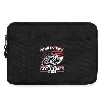 UTV Off Road Boy Men 4 Wheeler Side by side - Laptoptasche 13" - Schwarz - Vorne