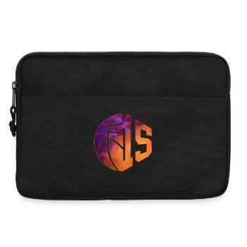NUMBER 15 BASKETBALL 15TH BIRTHDAY - Laptop bag 13" - black - Front