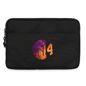 NUMBER 14 BASKETBALL 14TH BIRTHDAY - Laptop bag 13" - black - Front