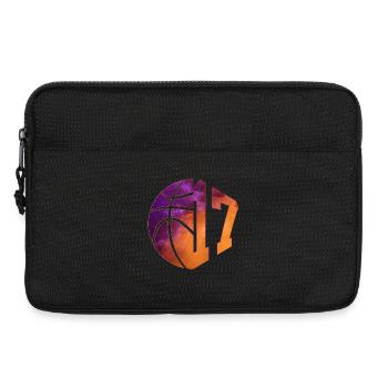 NUMMER 17 BASKETBALL 17. GEBURTSTAG - Laptoptasche 13" - Schwarz - Vorne
