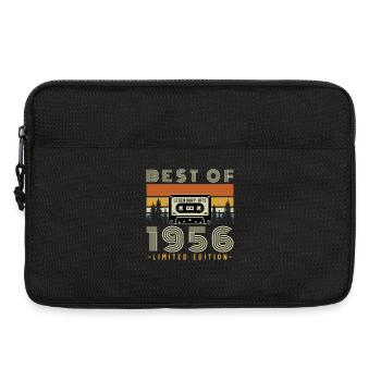1956 Vintage Retro Geburtstagsgeschenk - Laptoptasche 13" - Schwarz - Vorne