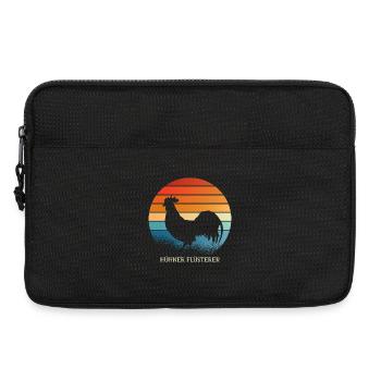 Hühnerflüsterer - Laptoptasche 13" - Schwarz - Vorne