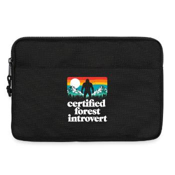 Bigfoot Sasquatch Yeti Cryptid Creatures Big Foot - Laptop bag 13" - black - Front