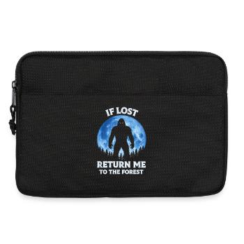 Bigfoot Sasquatch Yeti Cryptid Creatures Big Foot - Laptop bag 13" - black - Front