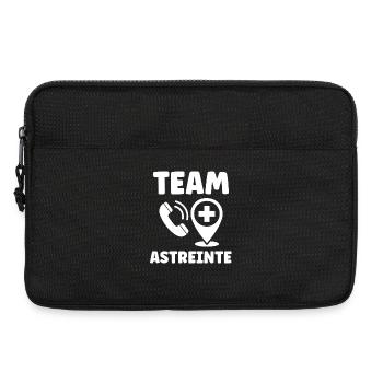 Astreinte  - Sacoche pour ordinateur portable 13 pouces - noir - Devant