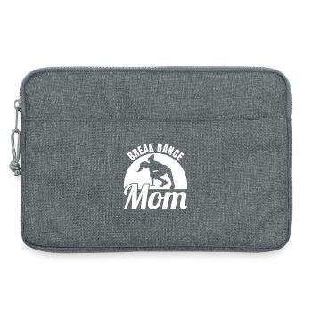 Maman Breakdance - Sacoche pour ordinateur portable 13 pouces - gris chiné - Devant
