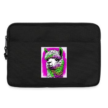 Alpaka - Laptoptasche 13" - Schwarz - Vorne