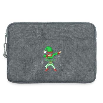 Angel Elf Family Weihnachtsshirt - Laptoptasche 13" - Grau meliert - Vorne