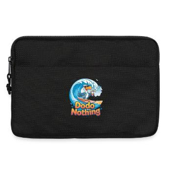 Dodo Nothing Funny Surfing Dodo Bird Summer - Laptop bag 13" - black - Front