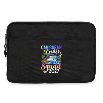 Caribbean Cruise Squad 2027 - Laptop bag 13" - black - Front