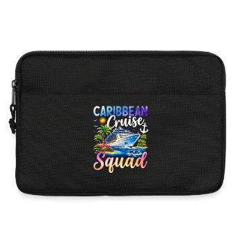 Caribbean Cruise Squad - Laptop bag 13" - black - Front