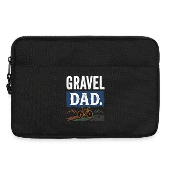 Vélo de Papa Gravel Aventure à vélo de Papa - Sacoche pour ordinateur portable 13 pouces - noir - Devant