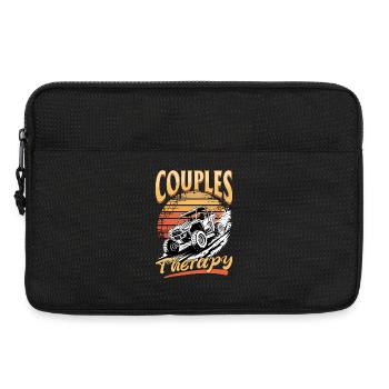 UTV Off Road 4 Wheeler Side by side - Laptoptasche 13" - Schwarz - Vorne