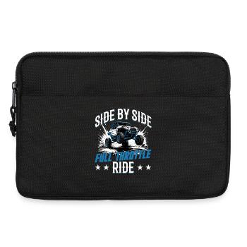 UTV Off Road 4 Wheeler Side by side - Laptoptasche 13" - Schwarz - Vorne
