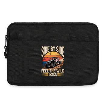 UTV Off Road 4 Wheeler Side by side - Laptoptasche 13" - Schwarz - Vorne