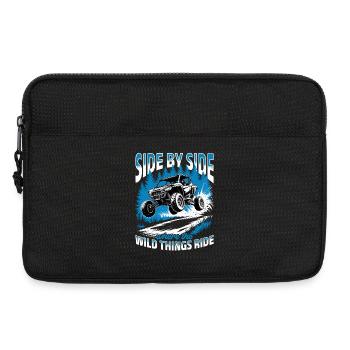 UTV Off Road 4 Wheeler Side by side - Laptoptasche 13" - Schwarz - Vorne