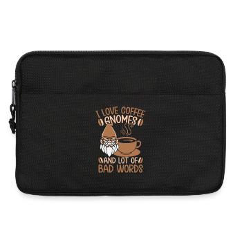 Garden Gnome Costume I Love Coffee & Gnomes - Laptoptasche 13" - Schwarz - Vorne