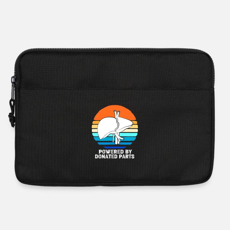 Organ Spender Leber Organspender Leberspende - Laptoptasche 13" - Schwarz