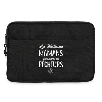 Les meilleures mamans fabriquent des pêcheurs - Sacoche pour ordinateur portable 13 pouces - noir - Devant
