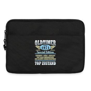 Oldtimer April 1971 Special Edition - Laptoptasche 13" - Schwarz - Vorne