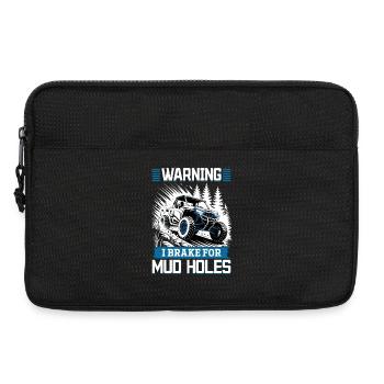 UTV Off Road 4 Wheeler Side by side - Laptoptasche 13" - Schwarz - Vorne
