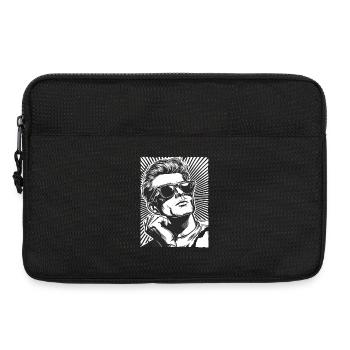Retro Hero in Sunglasses - Laptop bag 13" - black - Front