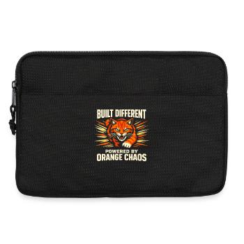 Orange Cat Chaos Funny Cat Orange Tabby Meme - Laptop bag 13" - black - Front