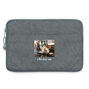 Ich wohne jetzt hier Goose Gym Workout - Laptoptasche 13" - Grau meliert - Vorne