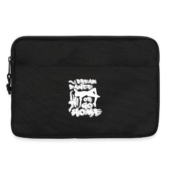 Breakdance ou rentrer chez soi - Sacoche pour ordinateur portable 13 pouces - noir - Devant