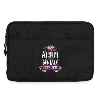 ATSEM Géniale Édition Limitée - Sacoche pour ordinateur portable 13 pouces - noir - Devant