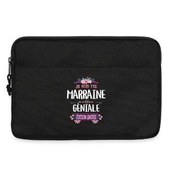 Marraine Géniale Édition Limitée - Sacoche pour ordinateur portable 13 pouces - noir - Devant