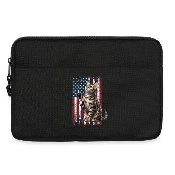 Bengal Cat US Bengalkatze - Laptop bag 13" - black - Front