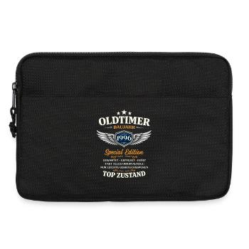 30. Geburtstag Geschenk Mann Oldtimer Vintage 1996 - Laptoptasche 13" - Schwarz - Vorne