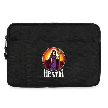 Hestia Fire Circle Goddess - Laptop bag 13" - black - Front