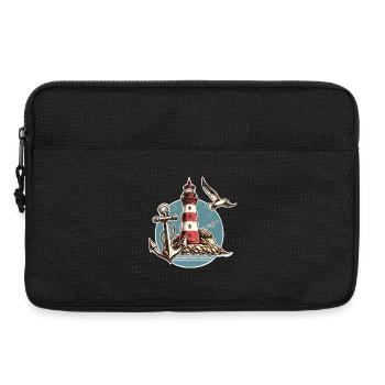 lighthouse - Laptop bag 13" - black - Front