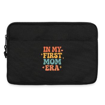 Erster Muttertag Mama Geschenkidee Familie Groovy - Laptoptasche 13" - Schwarz - Vorne