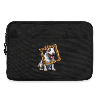 Bullterrier Bull Terrier - Laptop bag 13" - black - Front