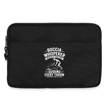 Boccia King Präzision Leidenschaft - Laptoptasche 13" - Schwarz - Vorne