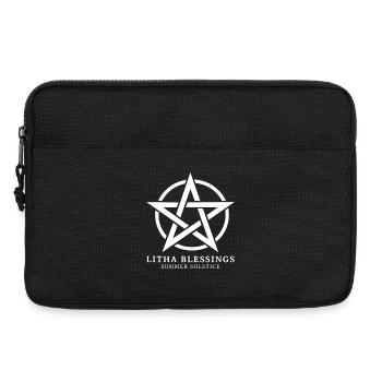 Litha Pagan Solstice d’été Midsommar - Sacoche pour ordinateur portable 13 pouces - noir - Devant