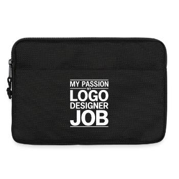 Logo Designer My Passion My Creative Designer - Laptop bag 13" - black - Front