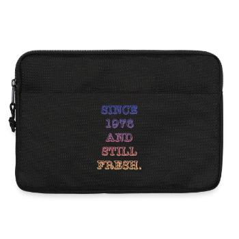 Vintage 1976 - Laptoptasche 13" - Schwarz - Vorne