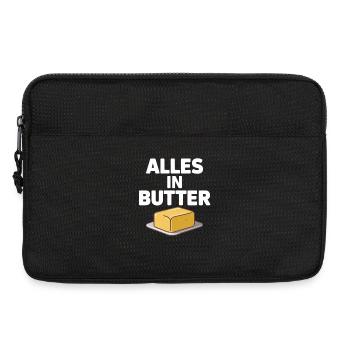 Alles In Butter : drôle de diction allemande avec - Sacoche pour ordinateur portable 13 pouces - noir - Devant