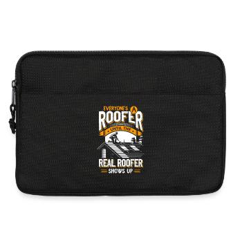 Tous les couvreurs jusqu’à ce que le vrai arrive. Couvreur. - Sacoche pour ordinateur portable 13 pouces - noir - Devant