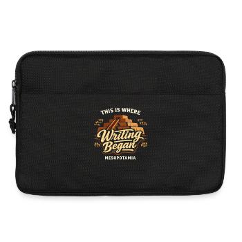 Ancient Mesopotamia, Sumerian - Laptop bag 13" - black - Front