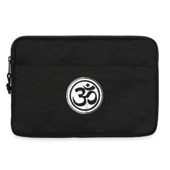 Zen Meditation Buddhismus Buddhist Buddha Chakra - Laptoptasche 13" - Schwarz - Vorne