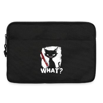 Halloween Decoration Horror Rabbit Holder Gift - Laptop bag 13" - black - Front