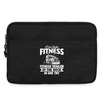 Fitness Truck Dock Herausforderung Trucker - Laptoptasche 13" - Schwarz - Vorne
