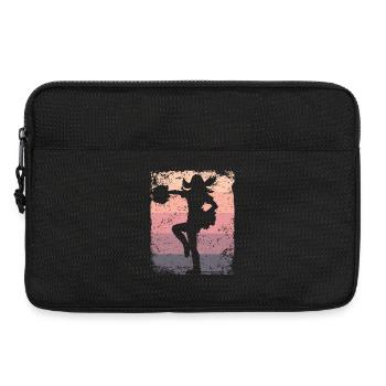 Cheerleader Cheer Mom Cheerleading - Laptop bag 13" - black - Front